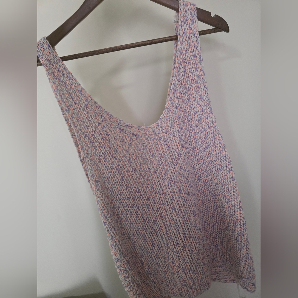 Francesca's Collections Multicolor Knit Tank